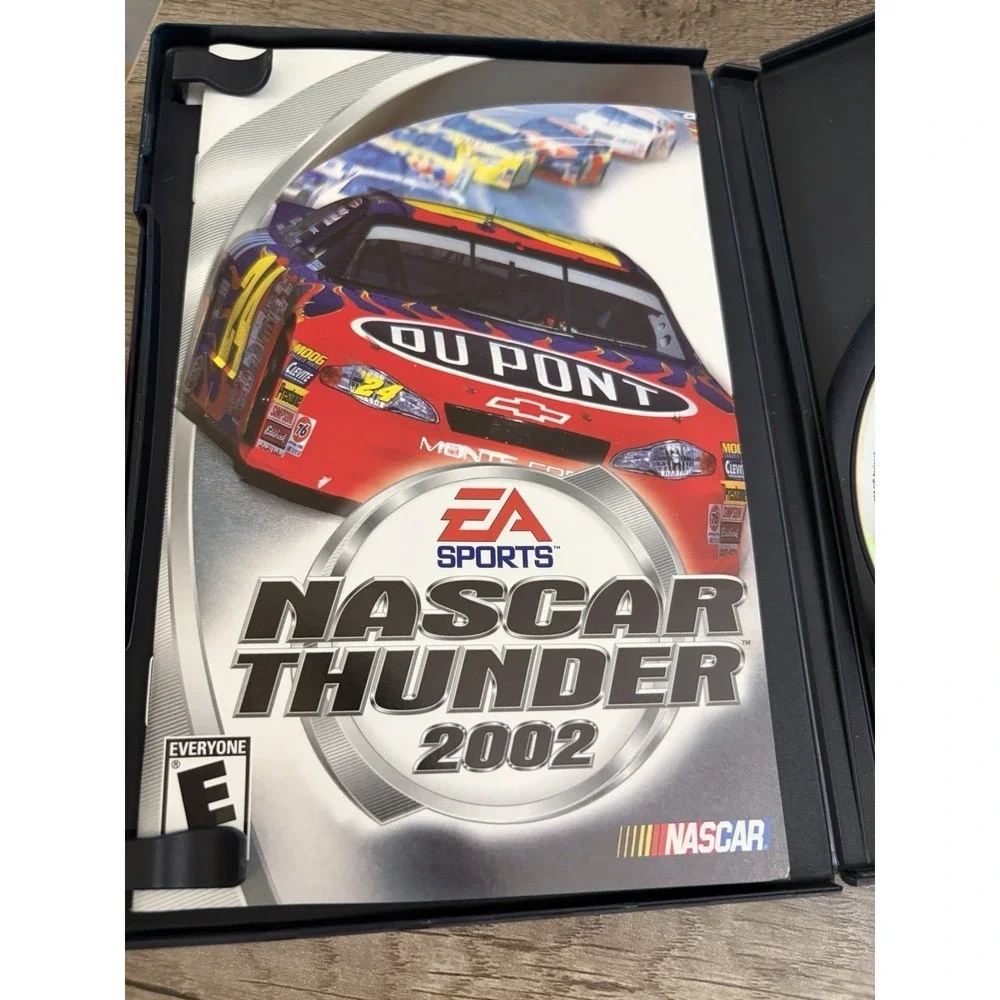 NASCAR Thunder 2002 (Sony PlayStation 2, 2001) Complete CIB Video Game PS2
